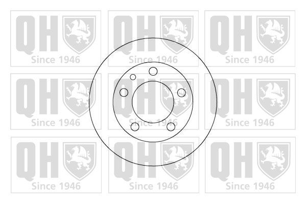 QUINTON HAZELL Тормозной диск BDC3290